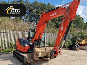 Refurbished Heavy Equipment 2021 Kubota KX080-4 Excavator For Sale Ontario