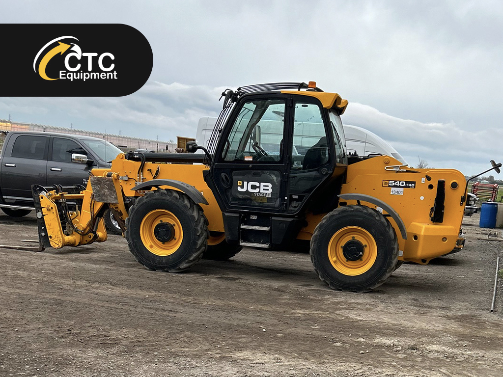 JCB 540-140 Telehandler For Sale Refurbished Heavy Equipment Ontario